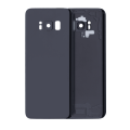 Back Cover Glass With Camera Lens Compatible For Samsung Galaxy S8 (Service Pack) (Midnight Black)