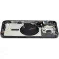 Back Housing W/ Small Pre-Installed Compatible For iPhone 15 Pro Max (US Version) (Used OEM Pull: Grade B) (Black Titanium)
